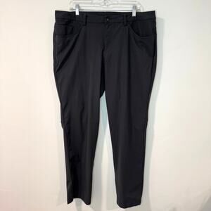 Lulululemon Men's ABC Pants Warpstreme Commuter Dress Casual Charcoal Grey 38